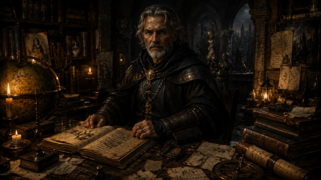 Location, lore and relationship details inside FableRealms.